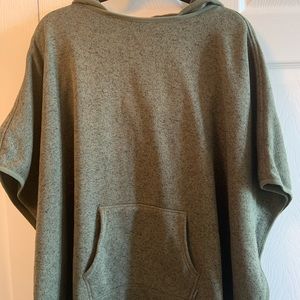 Eddie Bauer Radiator Hoodie Sweater Poncho